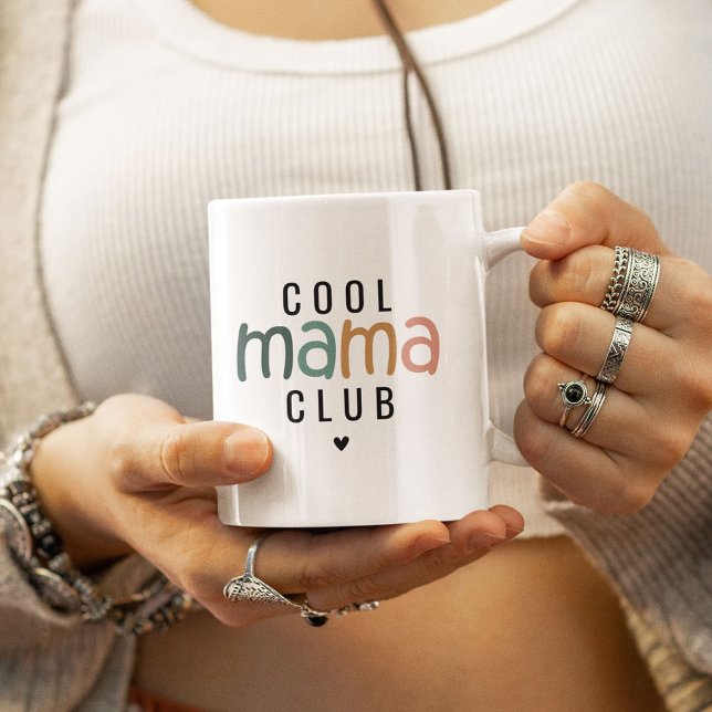 Drick med stil: The Cool Mama Club  Kaffemugg (Skapare uppladdad)