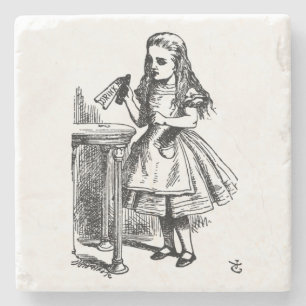 Drick mig (Alice Äventyr i Wonderland) Stenunderlägg