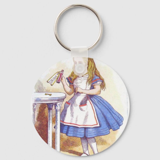Drick mig, Alice! Nyckelring (Framsida)