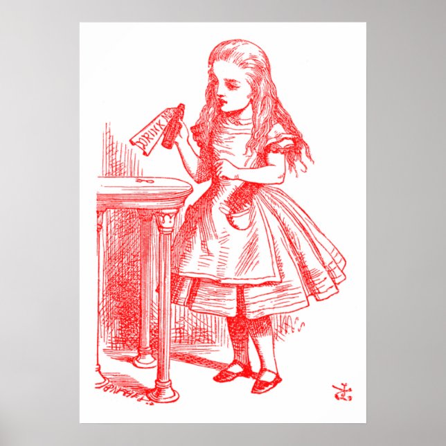 Drick mig (Alice) Poster (Framsidan)