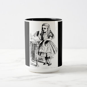 Drick mig, Theter Alice i Wonderland Resemugg Två-Tonad Mugg
