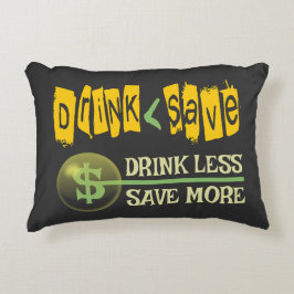 Drick mindre, Spara mer Prydnadskudde