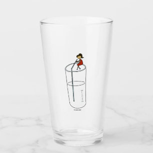 Drick mycket vatten Glass Kopp