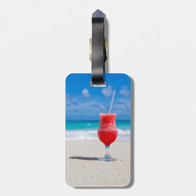 Drick på Beach Bagagebricka (Baksidan Lodrät)
