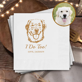 Drick på USA Pets Anpassningsbar Hand Teckning Brö Pappersservett