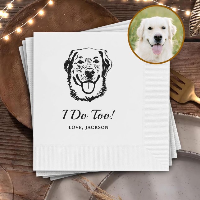 Drick på USA Pets Anpassningsbar Hand Teckning Brö Pappersservett (Skapare uppladdad)