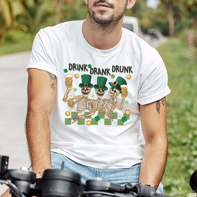 Drick rank, St patrick's day T-Shirt (Skapare uppladdad)