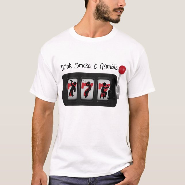 Drick Rökspel T Shirt (Framsida)