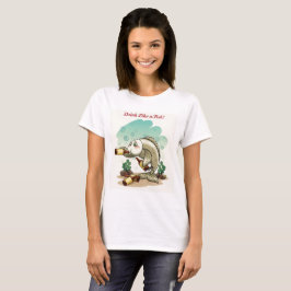 Drick som en fisk t shirt