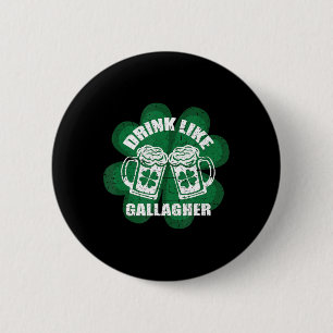 Drick som en Gallagher Saint patrick's day Irish Knapp