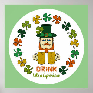 Drick som en Leprechaun Poster