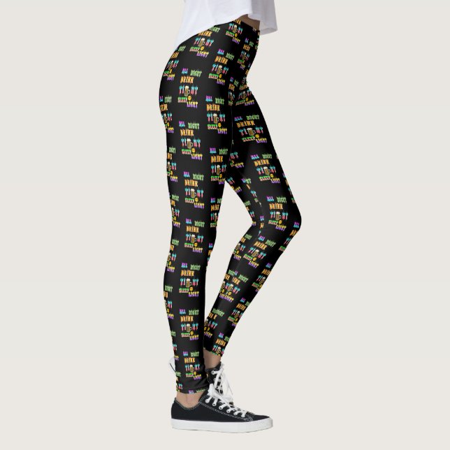 Drick tätt viloläge under natten leggings (Höger)