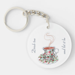 Drick te och låt det vara ett slogancitat, vintage