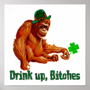 Drick upp, B***** Poster