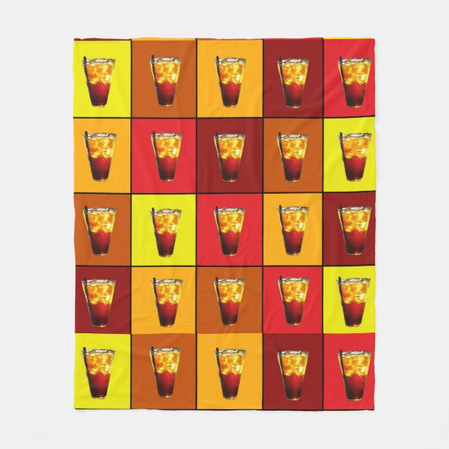 Drick upp fleecefilt (Framsidan)