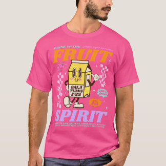 Drick upp frukt från den kristna Mjölk Flaska T Shirt