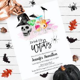 Drick Upp Häxor Bröllopsfest Budget Inbjudningar