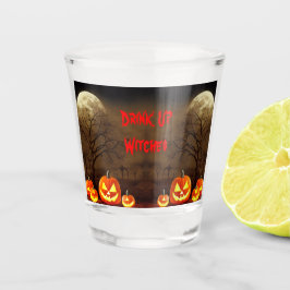 Drick Upp Häxor Kuslig Halloween Kyrkogård