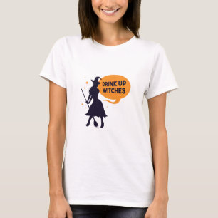 Drick Upp Häxor T Shirt