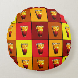 Drick upp rund kudde