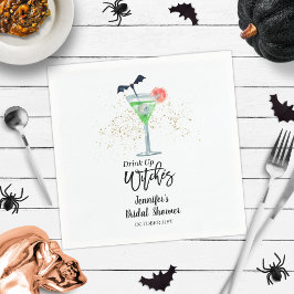 Drick upp Whitches Halloween Cocktail-Möhippa Pappersservett