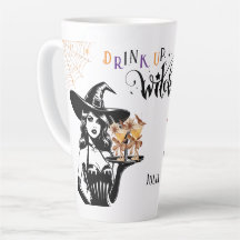 Drick upp Witches Funny Halloween Helgdag Gift