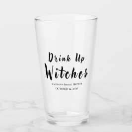 Drick upp Witches Halloween Bachelorette Party Bee Glaskopp