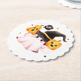 Drick upp Witches Halloween Tote Bag - Spooky Witc Underlägg Papper