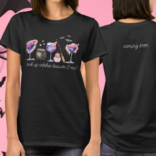 Drick upp Witches Lunt Baby-meddelande T Shirt