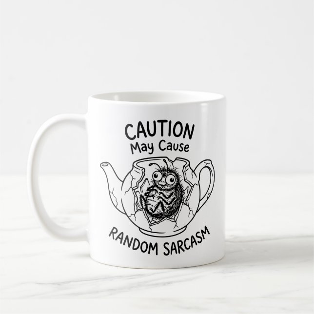 Drick ur Shiny Sarcasm Classic Mugg (Vänster)