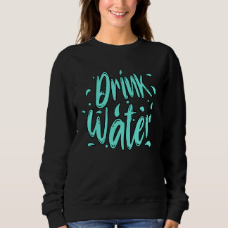 Drick vatten handstilat brev  t shirt
