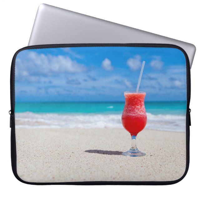 Drick vid Beach laptop sleeve (Framsidan)