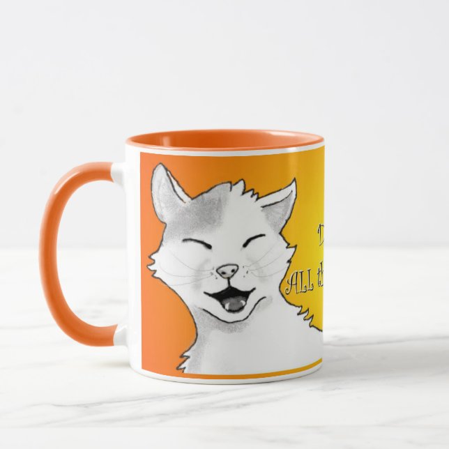 Dricka alla kaffe! Cat. Mugg (Vänster)