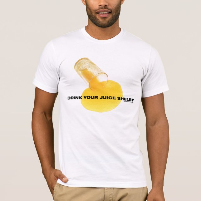 Dricka din fruktsaft t-shirt (Framsida)