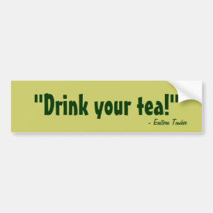 Dricka din tea! bildekal