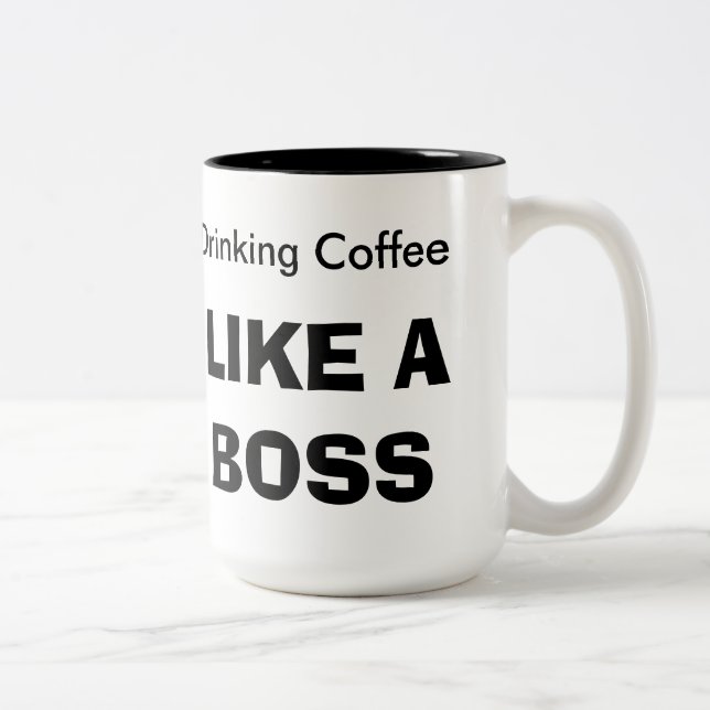 Dricka kaffe GILLA en CHEF Två-Tonad Mugg (Höger)