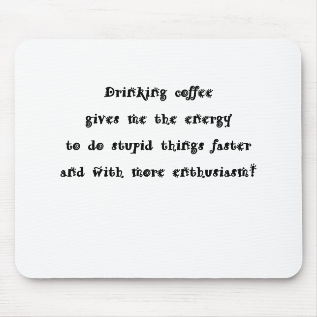 Dricka kaffe musmatta (Framsidan)