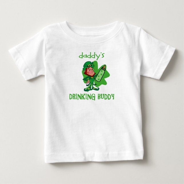 Dricka kompis för papporSt Pats Tee (Framsida)