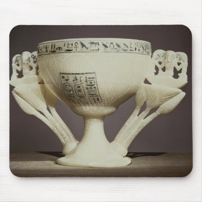 Dricka koppen i form av halva-öppnad lotusblomma musmatta (Framsidan)