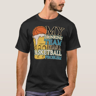Dricka lagbasket tröja