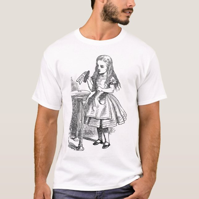 Dricka mig skjortan tee (Framsida)