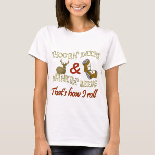 Dricka ölskyttehjort t shirt