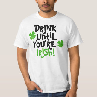 Dricka, tills du är irländsk tee