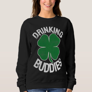 Drickande kompisar Irländska matchande ST PATRICKS T Shirt