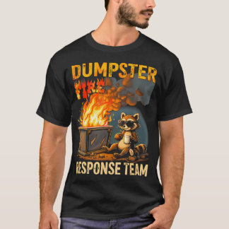 Drickande lägereld t shirt