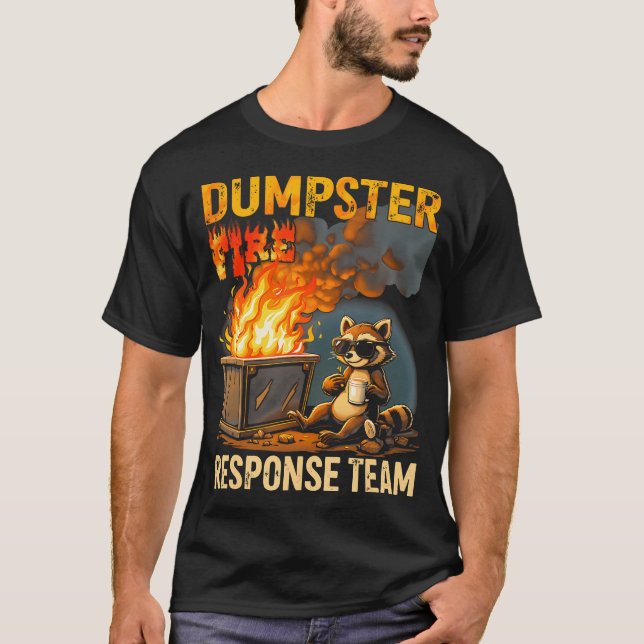 Drickande lägereld t shirt (Framsida)