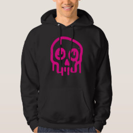 Drickar Neon Graffiti Skull Tee Hoodie