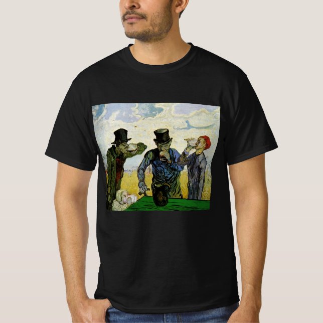 Drickarna av Vincent van Gogh T Shirt (Framsida)