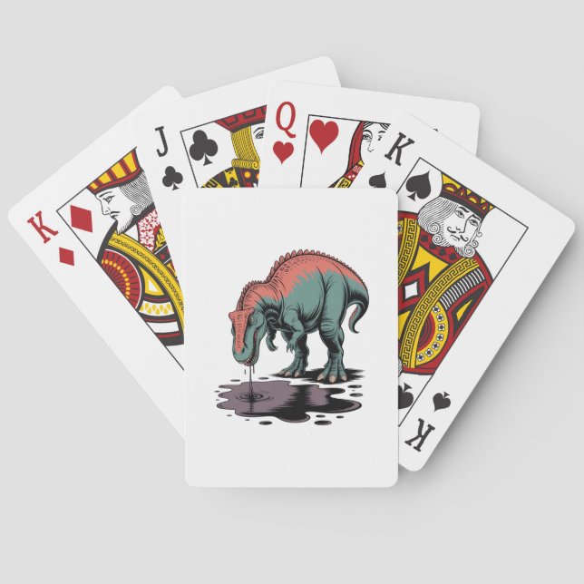 Dricker för mycket casinokort (Baksidan)