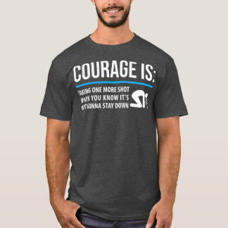 DRICKKOURAGE TAR YTTERLIGARE EN SKUTA NÄR DU T SHIRT